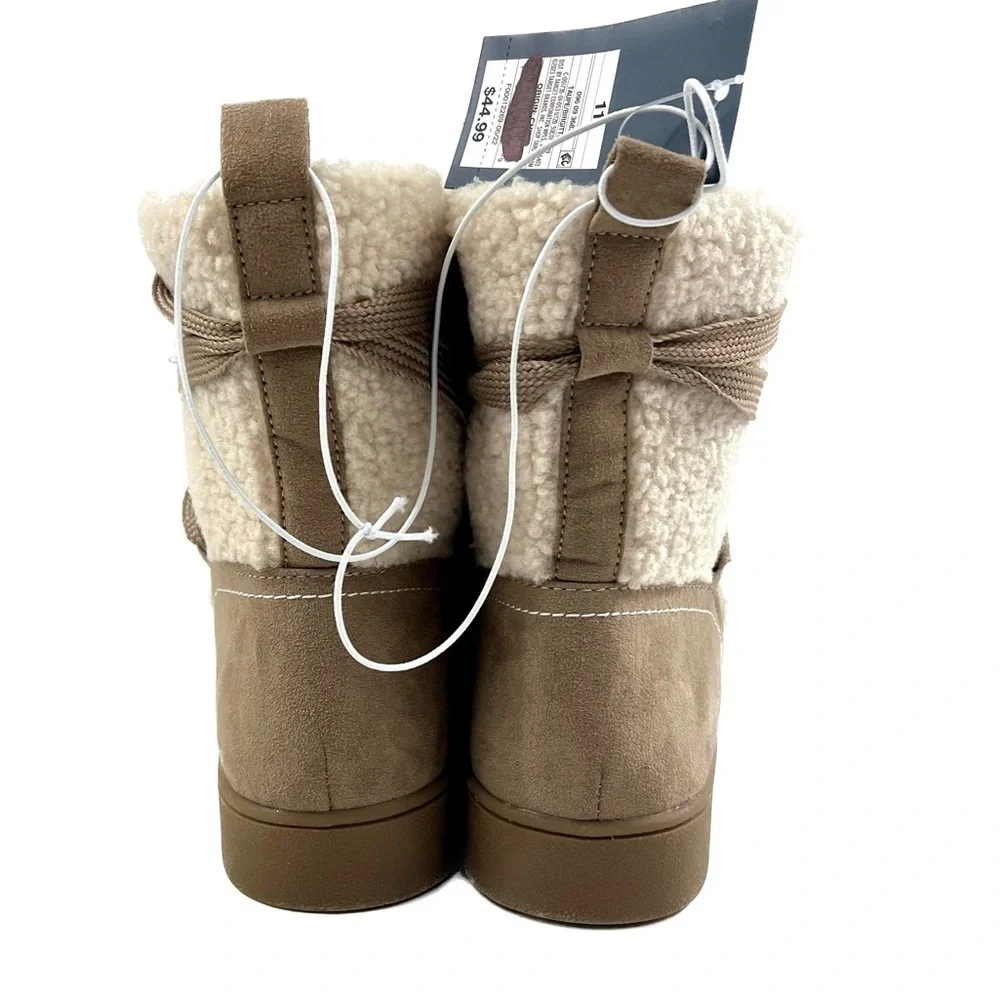 NWT - Universal Thread Birgitte Taupe Winter Boots - Size 11